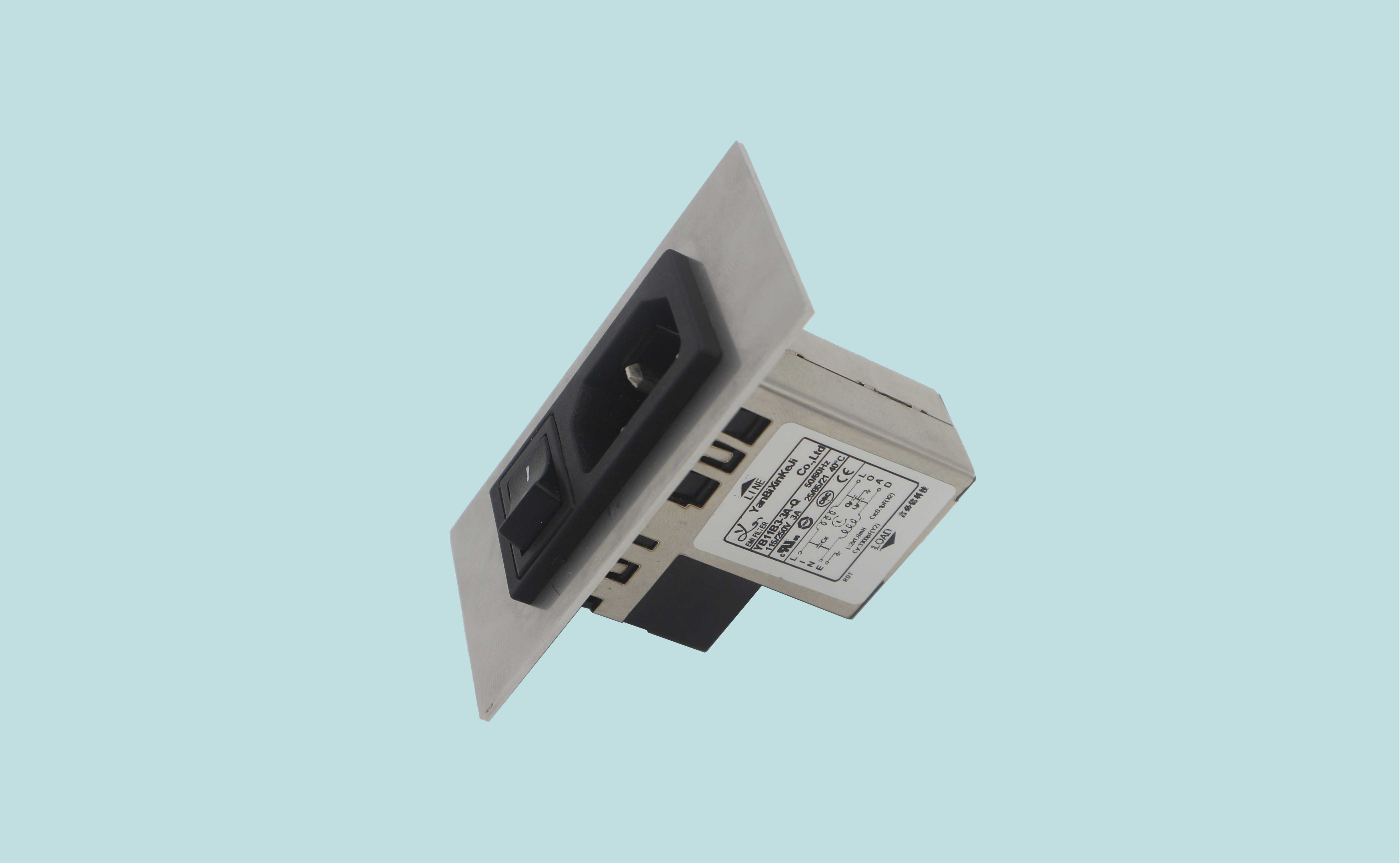 YB-B7系列 插座帶開關(guān)濾波器