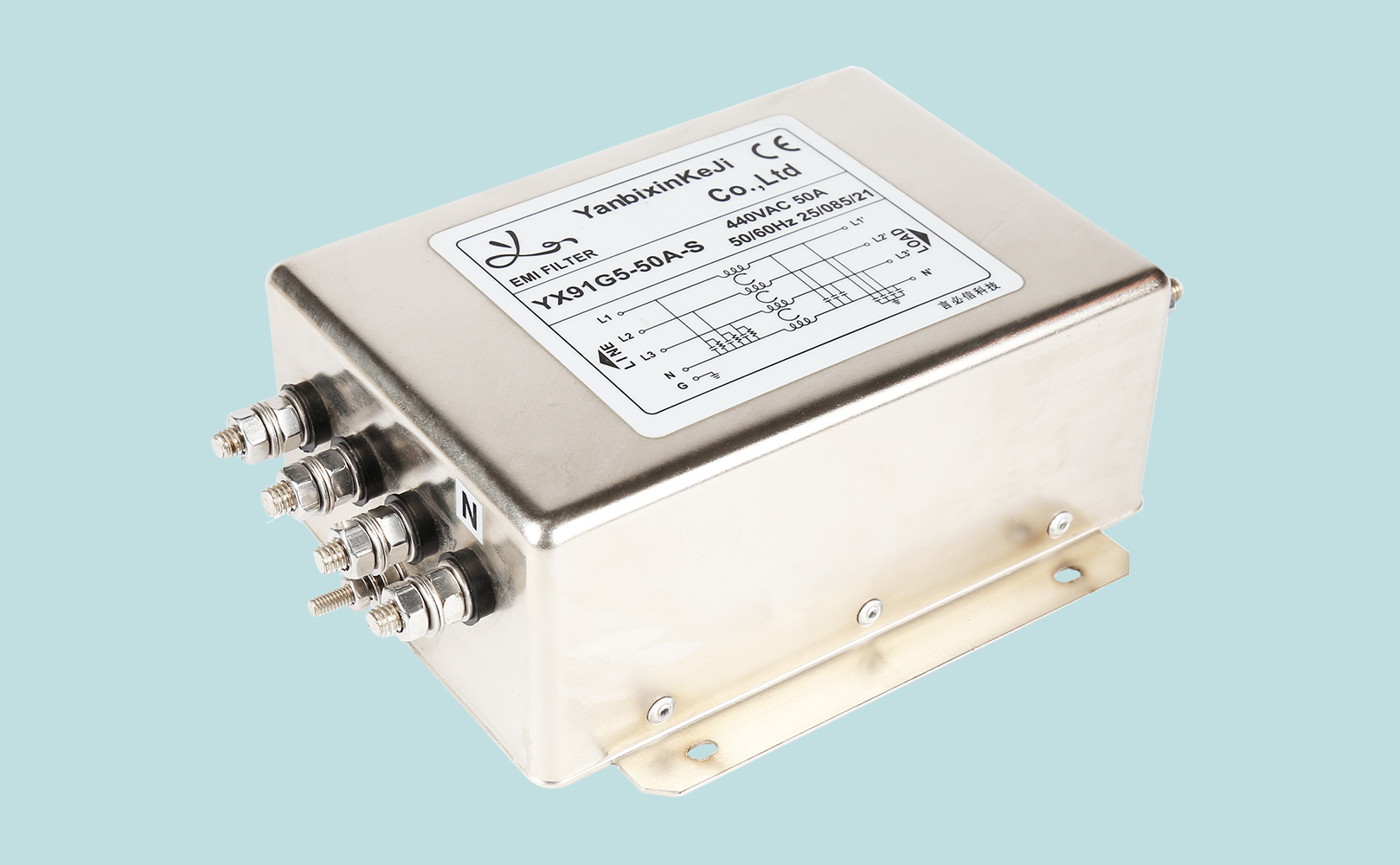 YX-91三相四線電源濾波器 